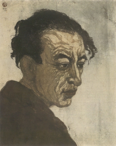 Portrait_of_Hagiwara_Sakutarô,_woodblock_print_by_Onchi_Kôshirô,_1943,_1st_edition,_National_Museum_of_Modern_Art,_Tokyo