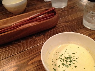食堂cafe Takemoku　スープ