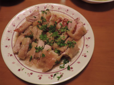 鶏肉の味噌麹付け焼き