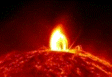 人類滅亡の危機(衝撃映像)  本日！巨大太陽フレア！発生