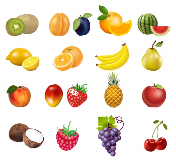 fruits clipart vector - photo #46