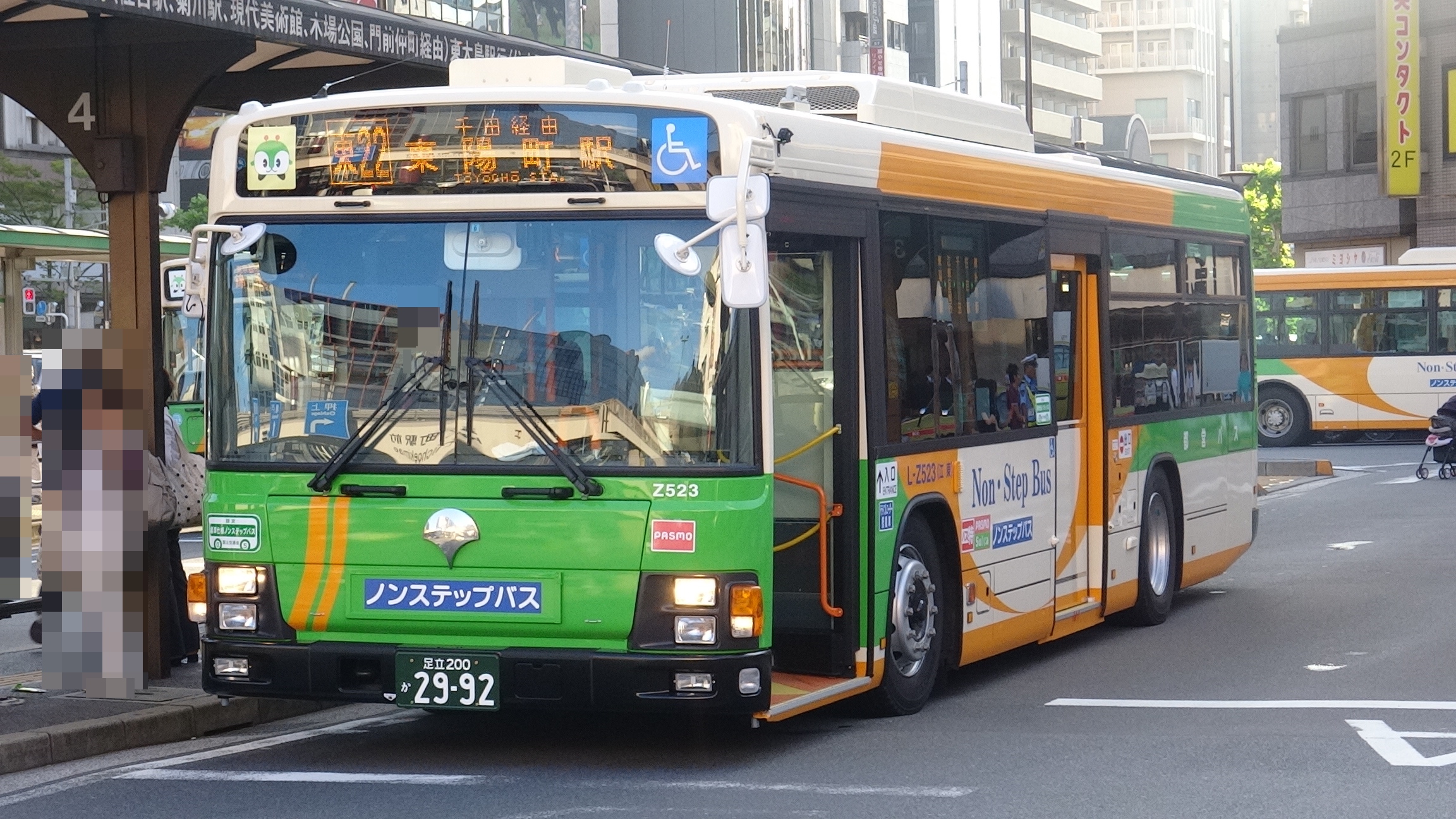乗り物と旅行のblog 更新停止 都営バス L Z523 いすゞ自動車 エルガ J Bus
