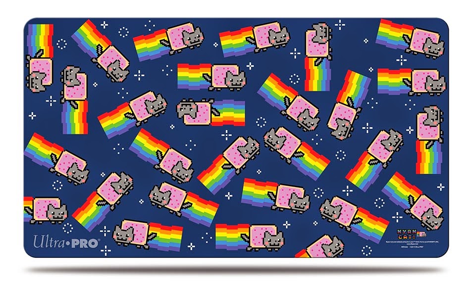 プレイマット】YouTubeで1億再生された謎の人気キャラ「Nyan Cat」の 